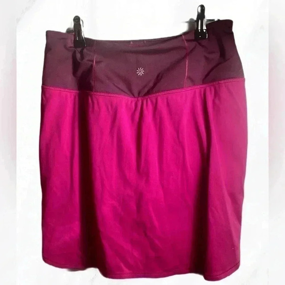 Athleta purple fairway casual athletic tennis pickle  ball golf skort short S - Picture 3 of 4